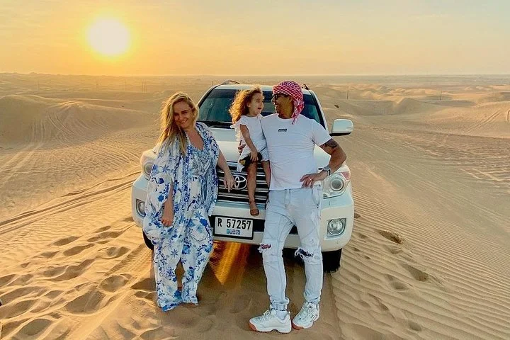 Morning Desert Safari with Quad Bike, Sand Boarding and Camel Ride