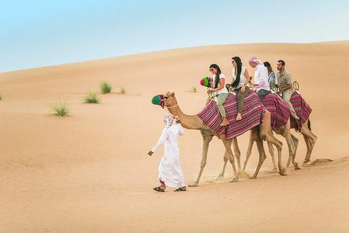 Morning Desert Safari with Quad Bike, Sand Boarding and Camel Ride