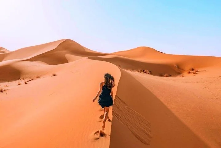 Morning Desert Safari with Quad Bike, Sand Boarding and Camel Ride