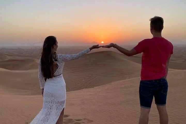 Morning Desert Safari With Quad Biking and Sandboarding