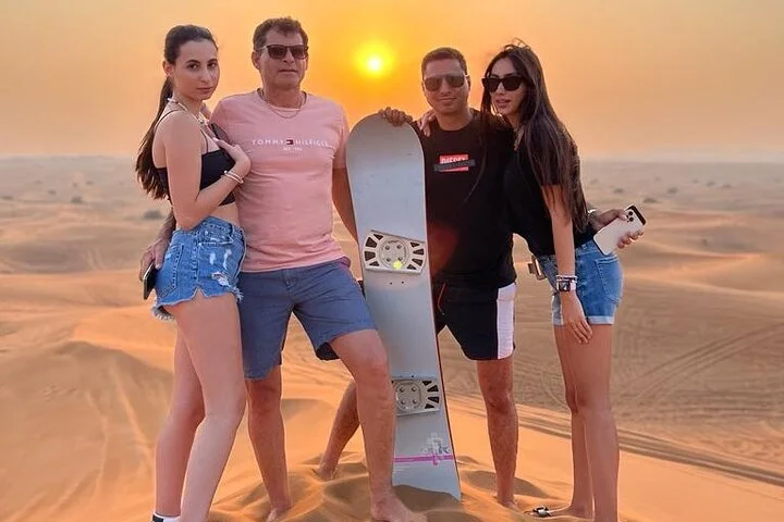 Morning Desert Safari With Quad Biking and Sandboarding