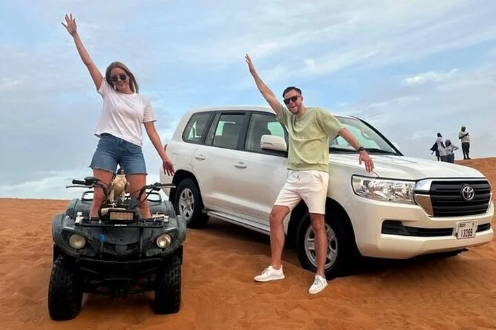 Morning Desert Safari with Sand boarding & Camel RideTour