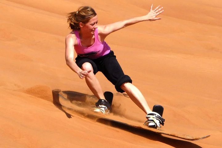 Morning Desert Safari with Sand boarding & Camel RideTour