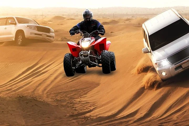 Morning Desert Thrill: Quad Bike Safari Escape