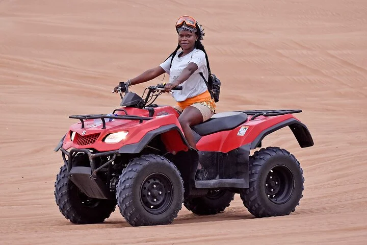 Morning Open Desert Safari with Quad Bike Ride – Shared Car