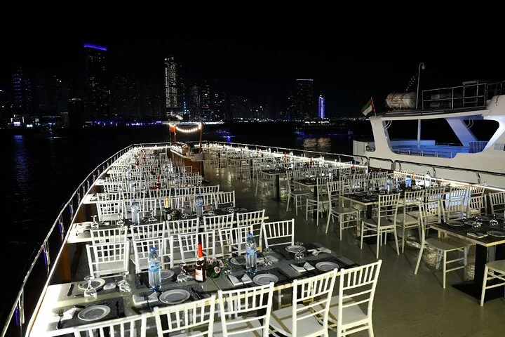 New Year Cruise with Burj Al-Arab Fireworks View