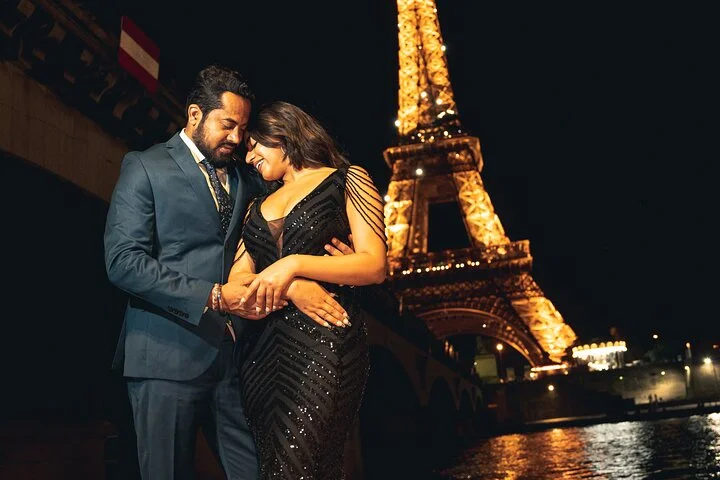 Night Photoshoot in Paris