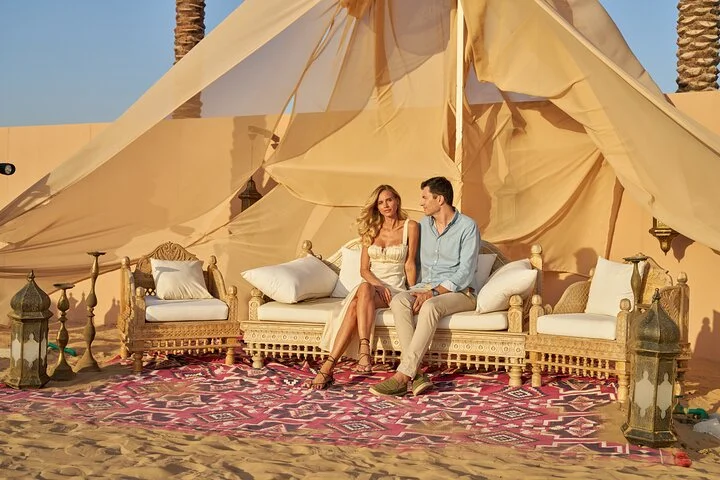 Noble Premium Desert Safari & Dinner Private Car Up to 6 Guests