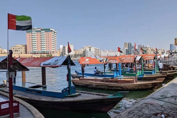 Old Dubai Walking Tour with Souks Creek and Abra Ride