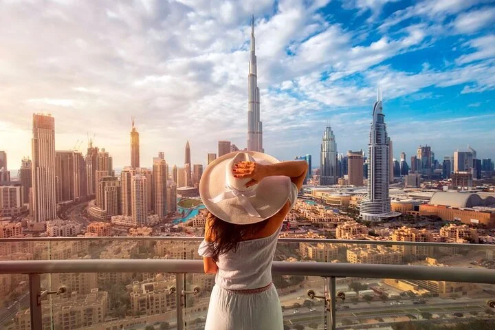 Old & Modern Dubai Full Day Private Tour with Blue Mosque Visit