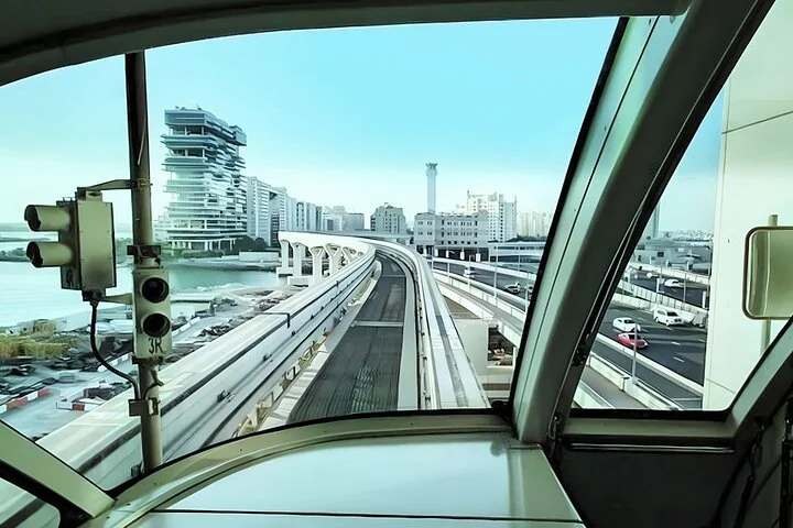 Palm Monorail Trip in Dubai