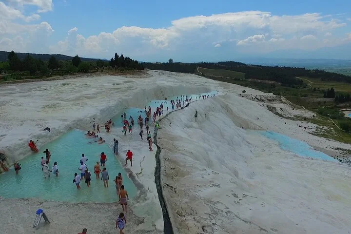 Pamukkale and Hierapolis Shared Tour with Transport