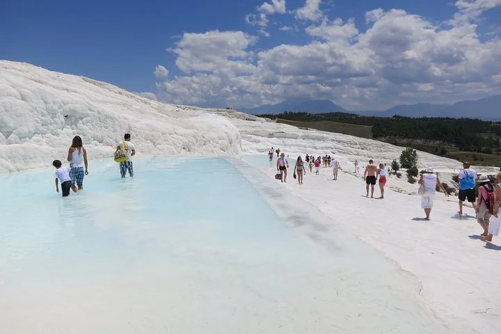 Pamukkale from Antalya Province