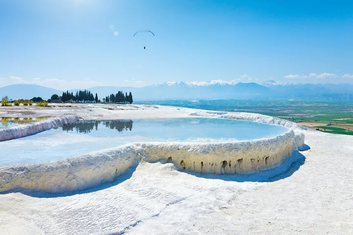 Pamukkale Full Day Guided Shared Tour with Lunch from Antalya
