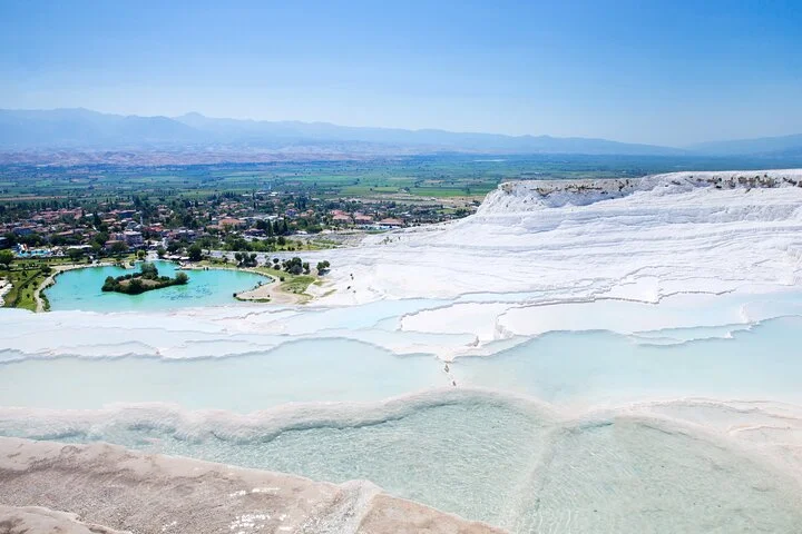Pamukkale Full Day Guided Shared Tour with Lunch from Antalya