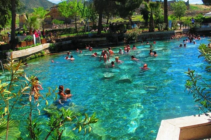 Pamukkale Hierapolis Travertines Tour w/ lunch from Antalya