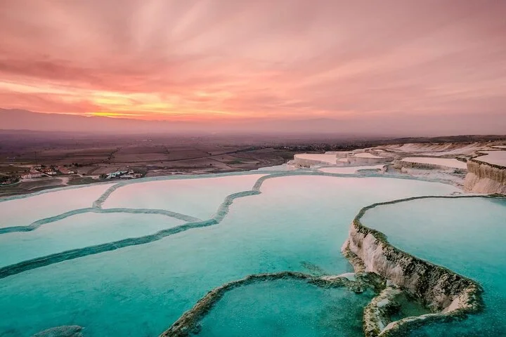 Pamukkale Hierapolis Travertines Tour w/ lunch from Antalya