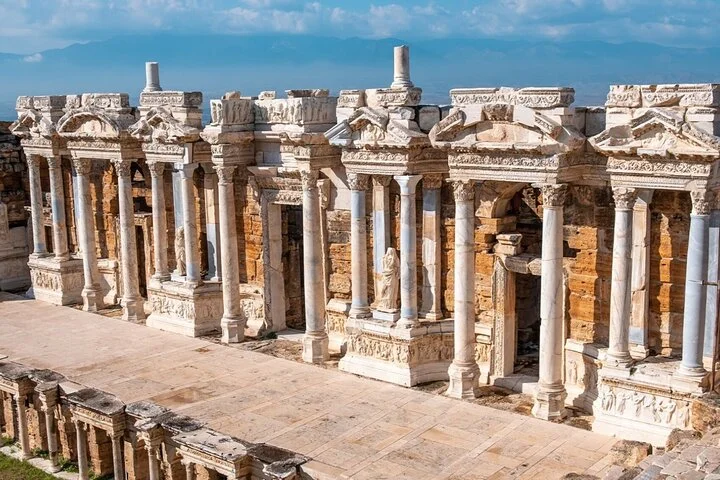 Pamukkale Hierapolis Travertines Tour w/ lunch from Antalya