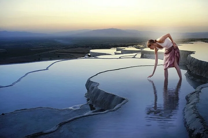 Pamukkale Hot Air Balloon Tour Over Travertines