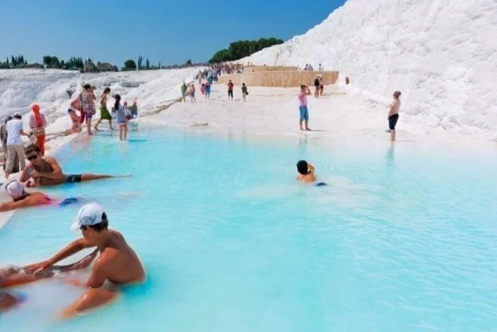 Pamukkale Hot Air Balloon Tour Over Travertines