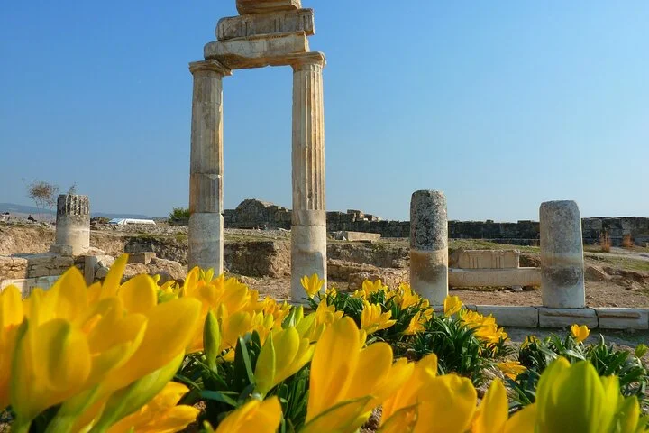 Pamukkale Hot Air Balloon Tour Over Travertines