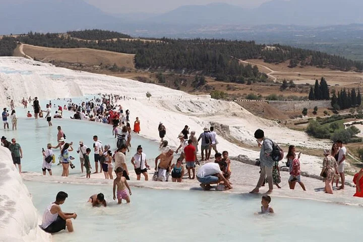 Pamukkale Hot Air Balloon Tour Over Travertines