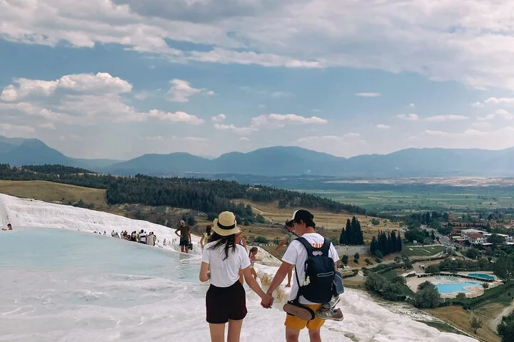 Pamukkale Hot Air Balloon Tour Over Travertines