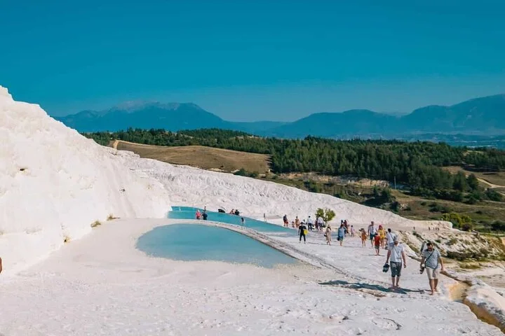 Pamukkale Tour Hierapolis & Travertine from Antalya w Lunch
