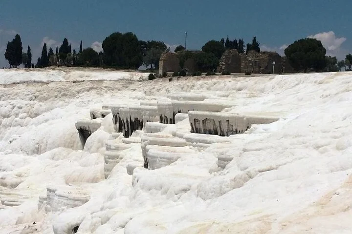 Pamukkale Tour Hierapolis & Travertine from Antalya w Lunch