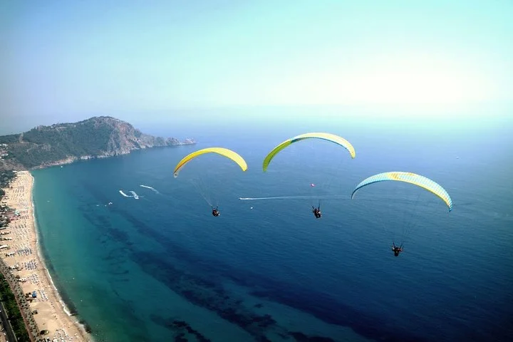 Paragliding in Alanya from Antalya region