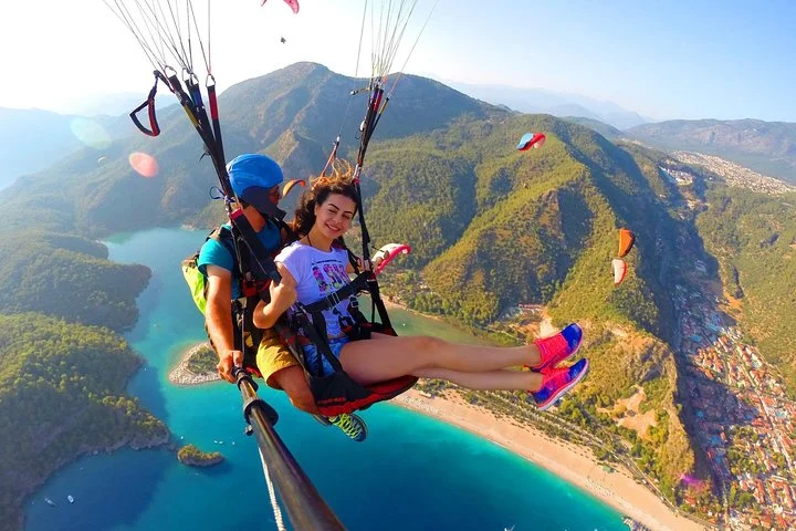 Paragliding in Fethiye from Antalya region