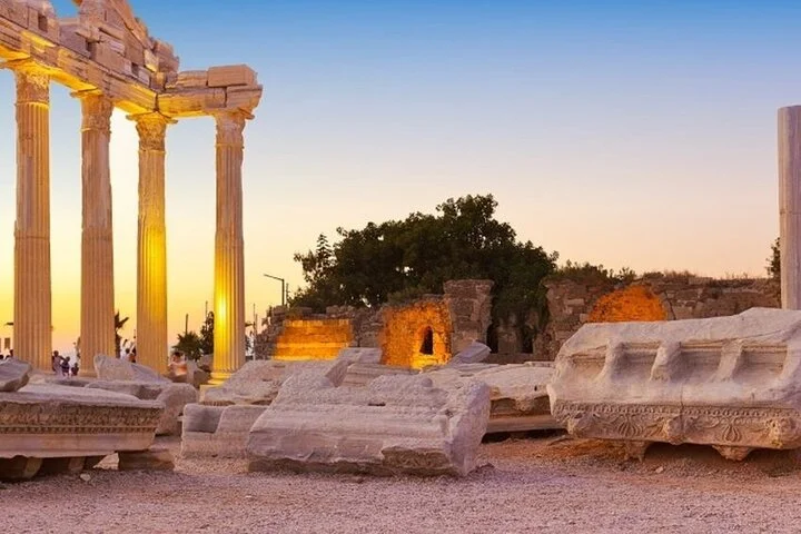 Perge Aspedos Anc City Temple of Apollo Waterfalls Tour (all-in)