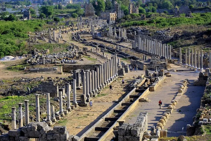 Perge, Aspendos, Side and Waterfall Full Day Tour