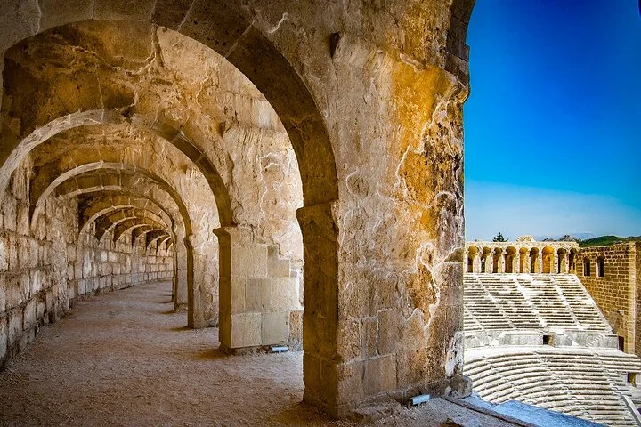 Perge, Aspendos, Side and Waterfall Full Day Tour