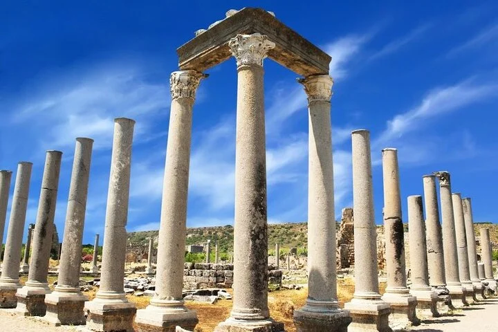 Perge, Aspendos, Side and Waterfall Full Day Tour