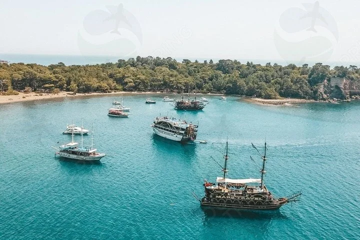Pirate Boat Trip in Kemer with Lunch & Transfer from Antalya