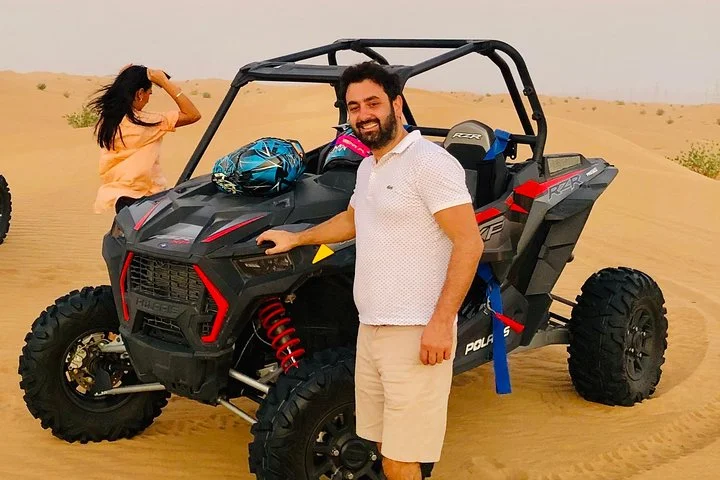 Polaris RZR 1000cc 2seater Desert Adventure Guided Tour