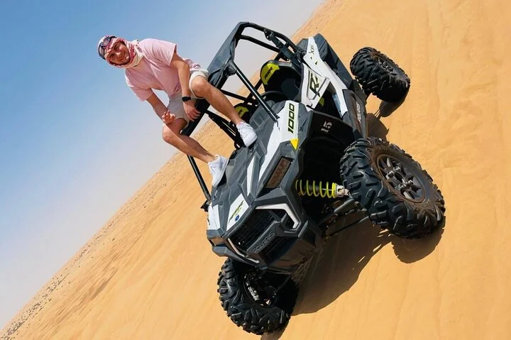 Polaris RZR 1000cc 2seater Desert Adventure Guided Tour