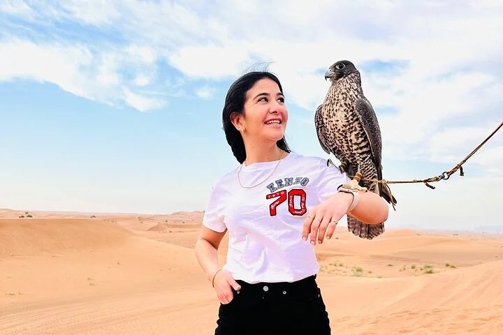 Premium Desert Safari ATV Camel Ride Sandboard with BBQ Dinner