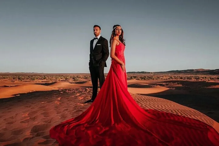Premium Desert Safari with Quad Bike Red Dunes Camel Ride Dinner