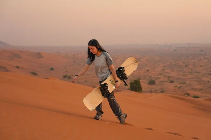 Premium Dubai Desert Sunrise with Dune Bashing & Camel Ride