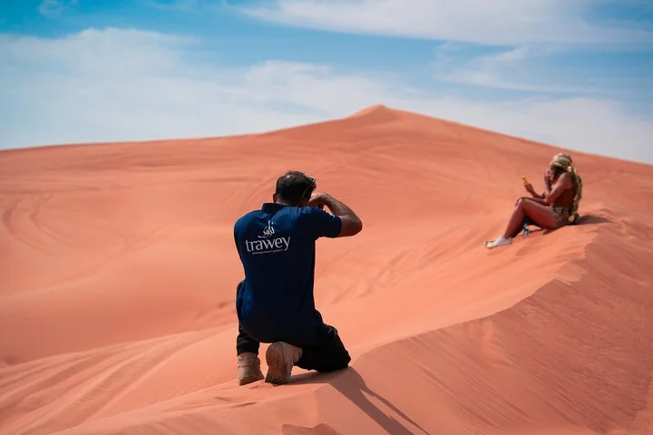 Premium Dubai Morning & Evening Desert Safari, Sandboard & Camel