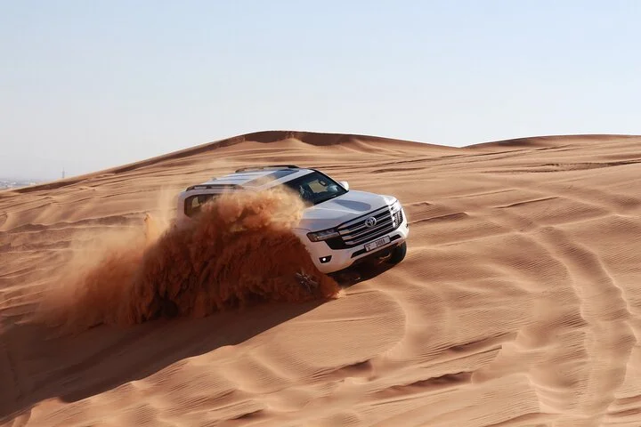 Premium Dubai Sunset Red Dune Desert Safari, Sandboard & Camel