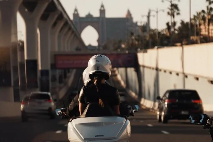 Premium Passenger Motorcycle Dubai City Private Tour