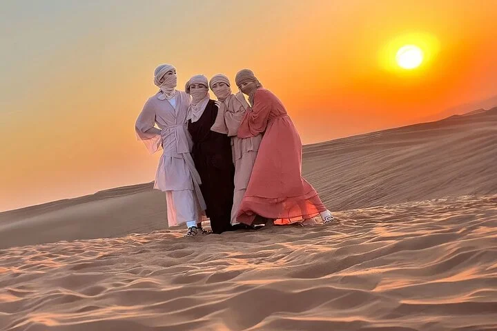 Private 4Hour Desert Adventure: Dune Bashing, Camel Ride & Photos