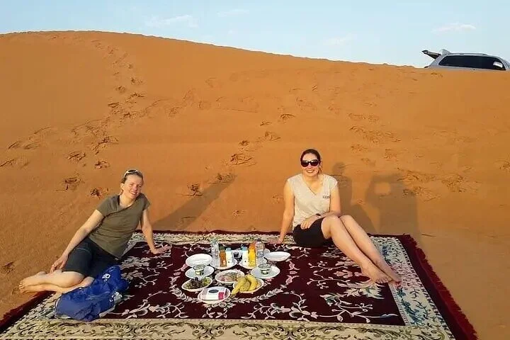 Private 4x4 Sunrise Desert Safari with Camel Ride