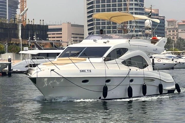 Private 52ft Yacht Cruise Exclusive Charter Experience in Dubai