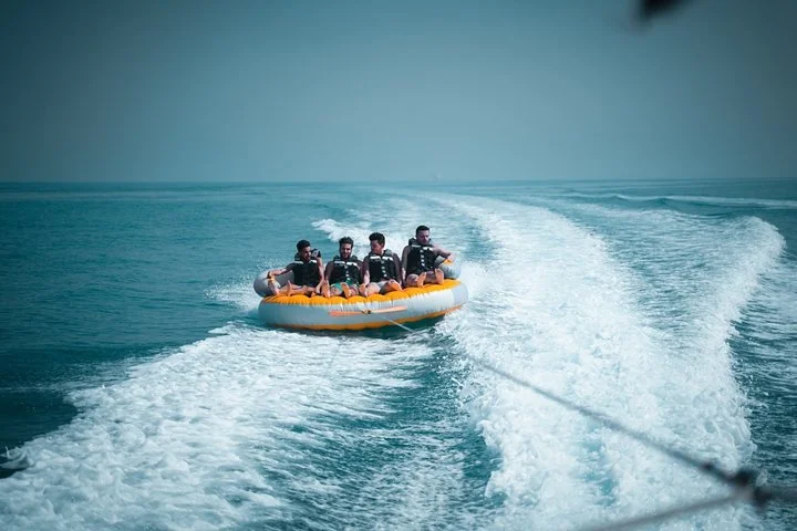 Private 60-min Group Tubing on Speedboat in Dubai