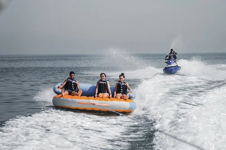 Private 60-min Group Tubing on Speedboat in Dubai