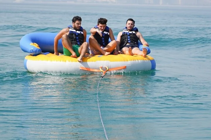 Private 60-min Group Tubing on Speedboat in Dubai